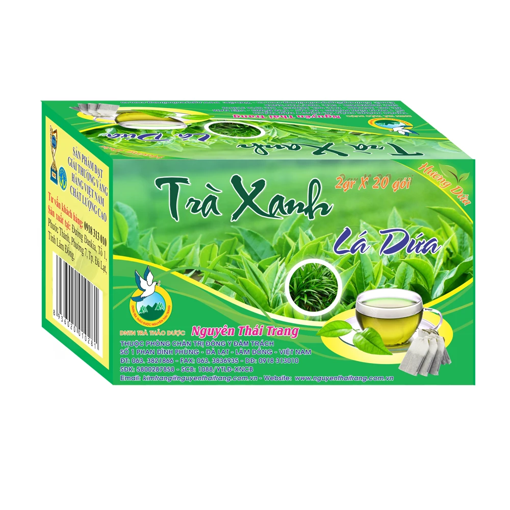 Trà Xanh Lá Dứa ảnh 3
