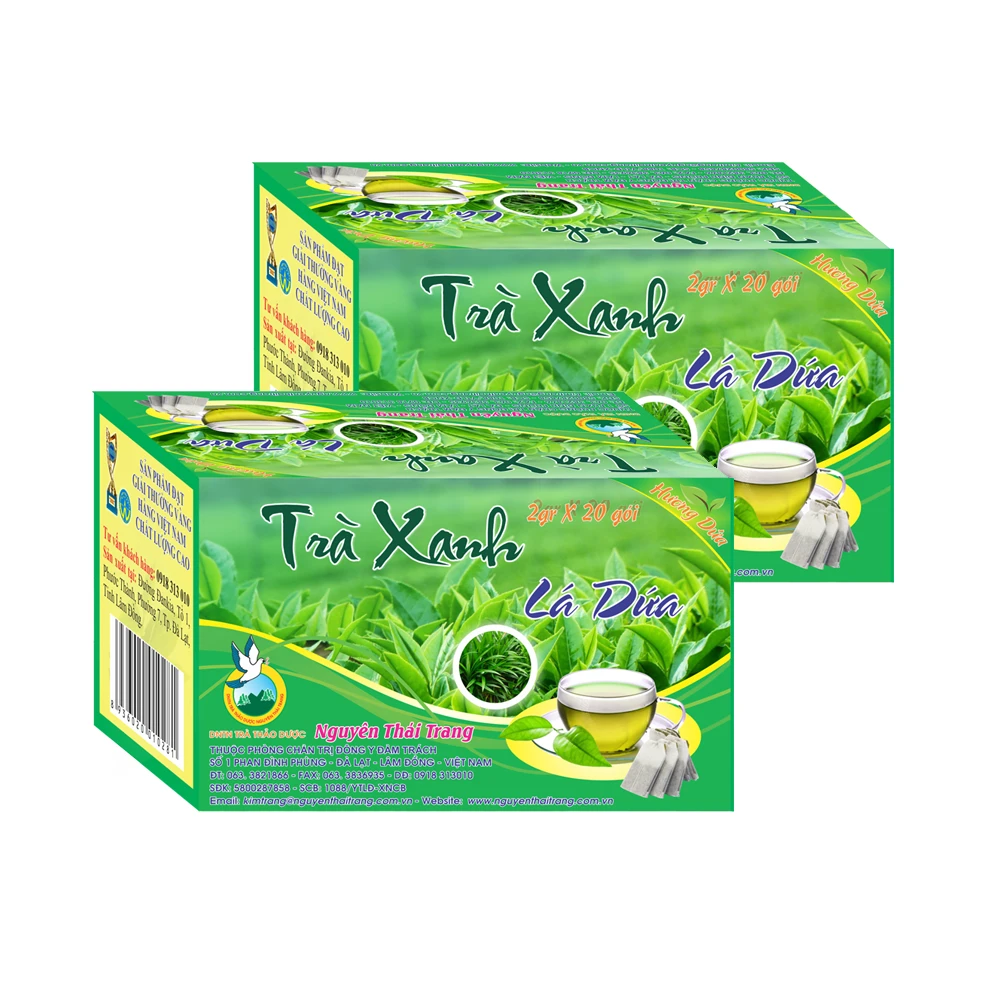 Trà Xanh Lá Dứa ảnh 1