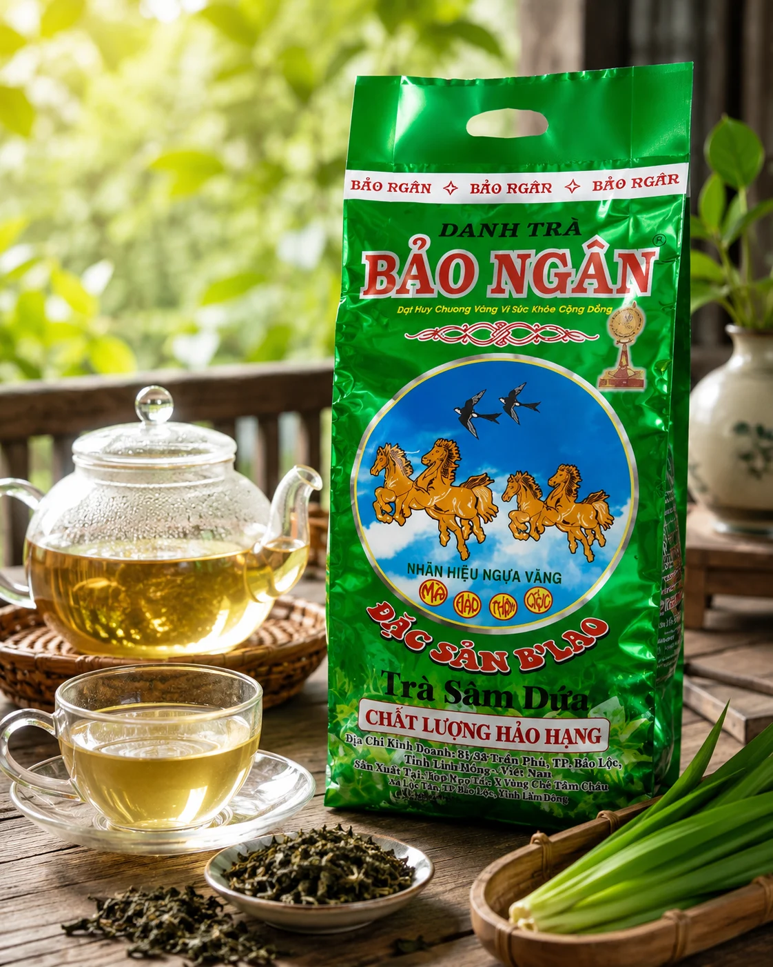 Trà sâm dứa 350g ảnh 2