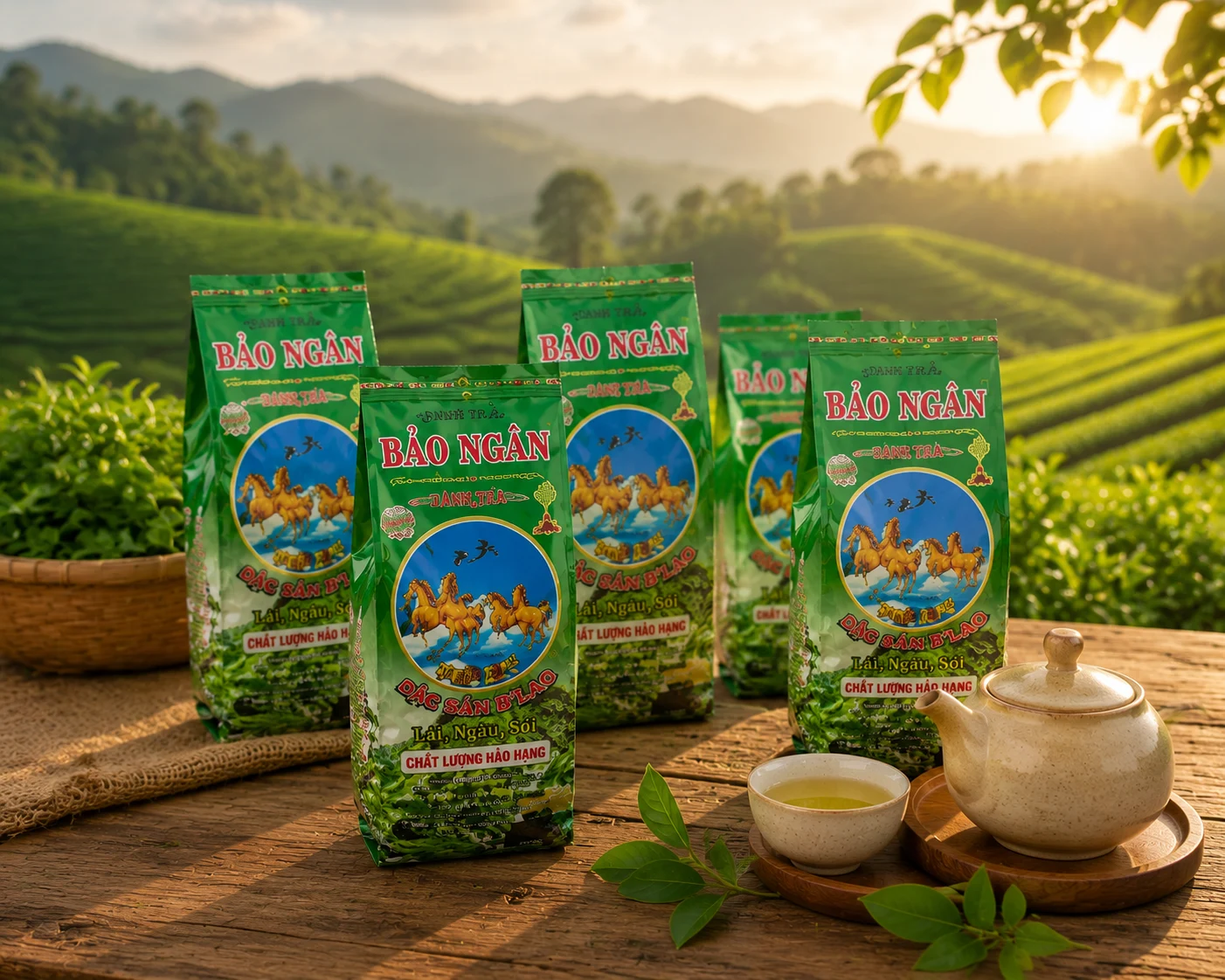 Trà sâm dứa lốc (6 gói x 70 gram) ảnh 2
